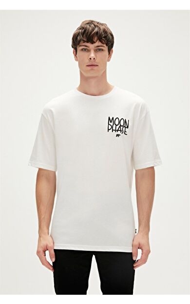Bad Bear 23.01.07.030-C04 Moon Phase Erkek T-Shirt