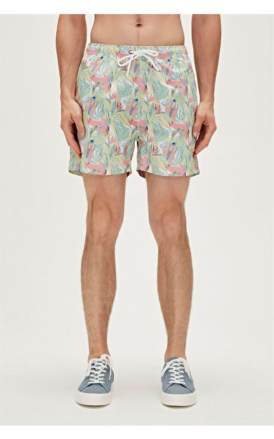 Bad Bear 23.01.09.006-C04 Parrot Erkek Deniz Şortu