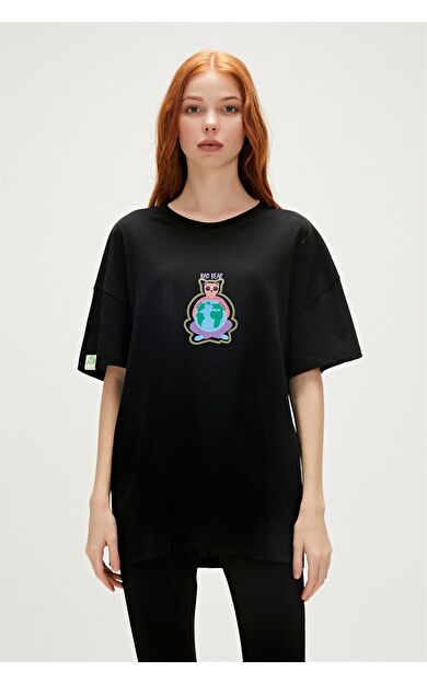 Bad Bear 23.03.07.002-C01 Re-Save Kadın T-Shirt