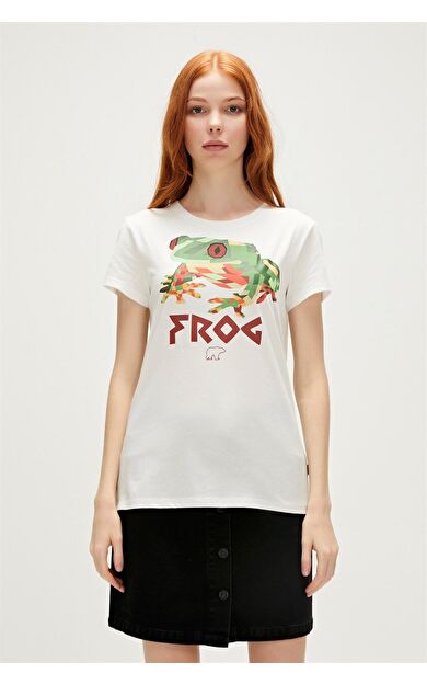 Bad Bear 23.03.07.005-C04 Frog Kadın T-Shirt