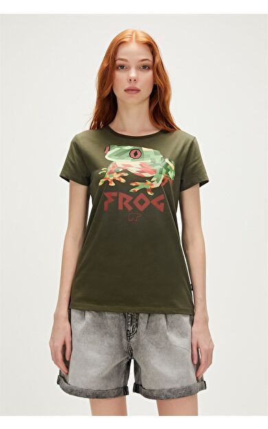 Bad Bear 23.03.07.005-C70 Frog Kadın T-Shirt