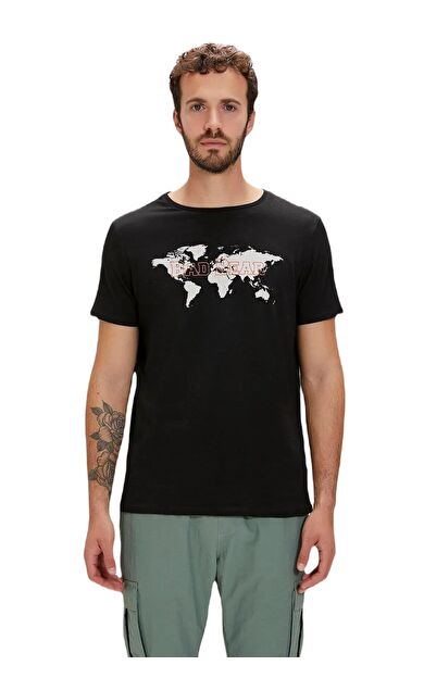 Bad Bear 24.01.07.030 Globe Erkek Tişört 24.01.07.030-C01