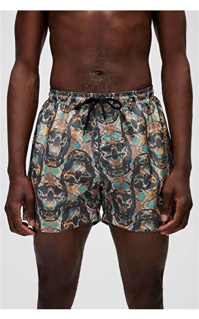 Bad Bear 21.01.09.008-C11 Skullex Erkek Deniz Şortu