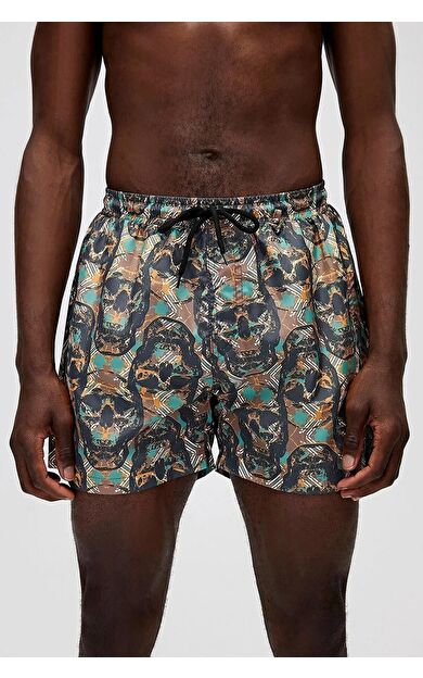 Bad Bear 21.01.09.008-C70 Skullex Erkek Deniz Şortu