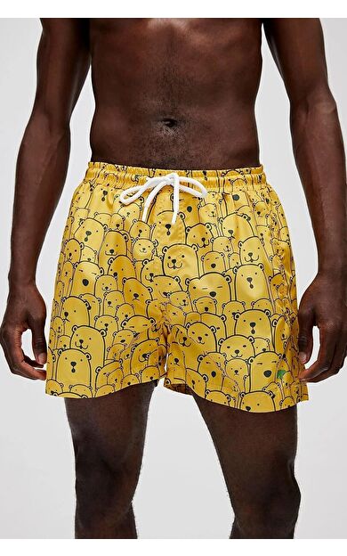 Bad Bear 21.01.09.011-C25 Whacabear Erkek Deniz Şortu