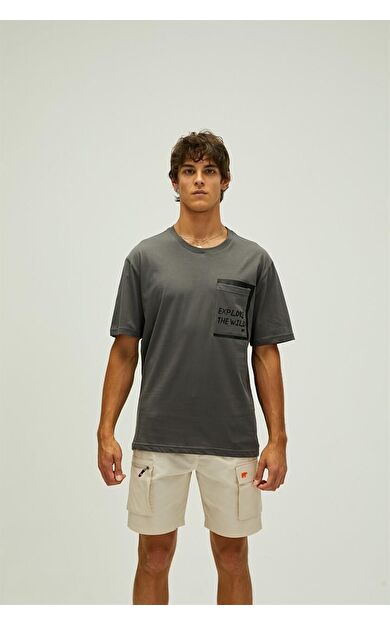 Bad Bear 22.01.07.044-C118 Explore Erkek T-Shirt