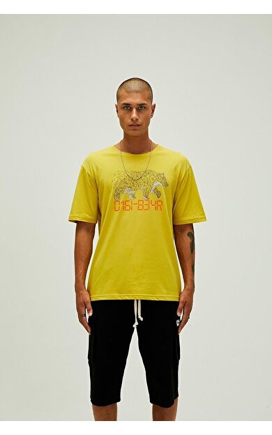 Bad Bear 22.01.07.050-C119 Digibear Erkek T-Shirt