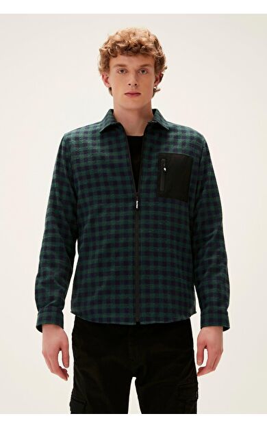 Bad Bear 22.02.30.006-C09 Liam Full-Zip Erkek Gömlek