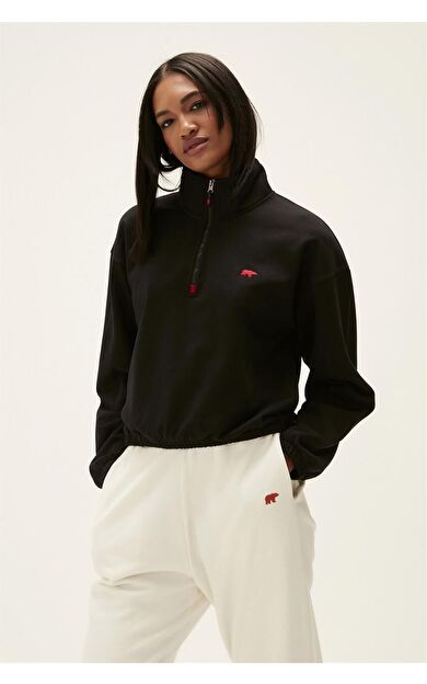 Bad Bear 22.04.12.004-C01 Scarlette Half Zip Kadın Sweatshirt