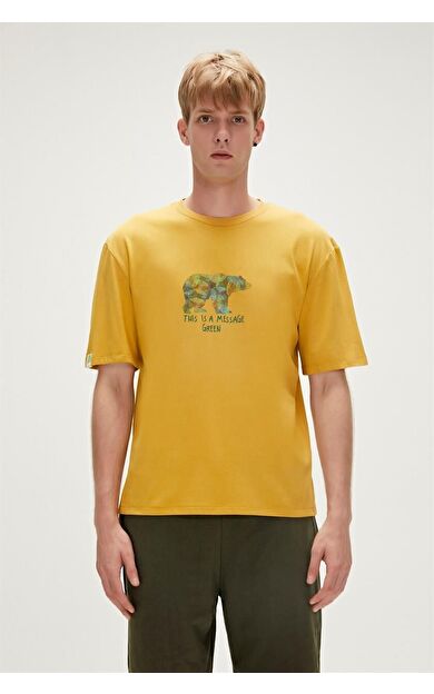 Bad Bear 23.01.07.007-C119 Re-Finger Erkek T-Shirt