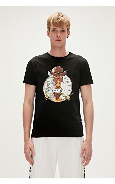 Bad Bear 23.01.07.036-C01 Giraffe Erkek T-Shirt