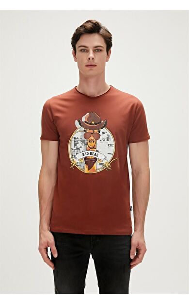 Bad Bear 23.01.07.036-C122 Giraffe Erkek T-Shirt