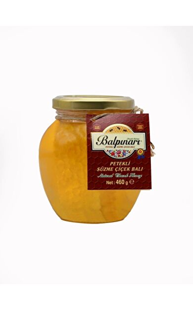 Balpınarı Petekli Süzme Çiçek Balı - - 460 gr