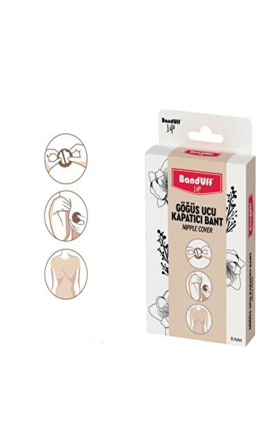 Banduff Life Göğüs Ucu Kapatıcı Bant 8 Li, Ten Rengi