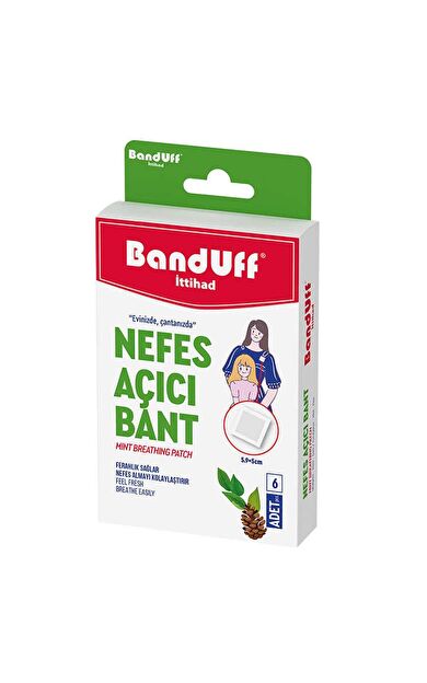 Banduff Nefes Açıcı Bant 6 Lı