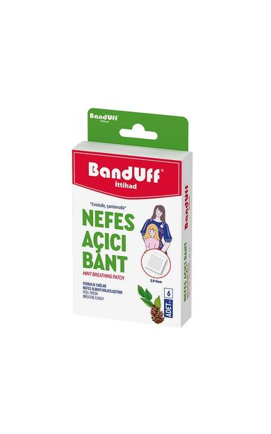 Banduff Nefes Açıcı Bant 6'Lı