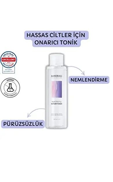 Milk Thistle Repair Toner ( Pürüzsüz cilt etkisi veren Toner)