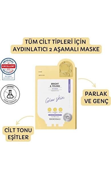 DX Mask Bright & Young ( Cilt tonu eşitleyen gençleştirici maske)