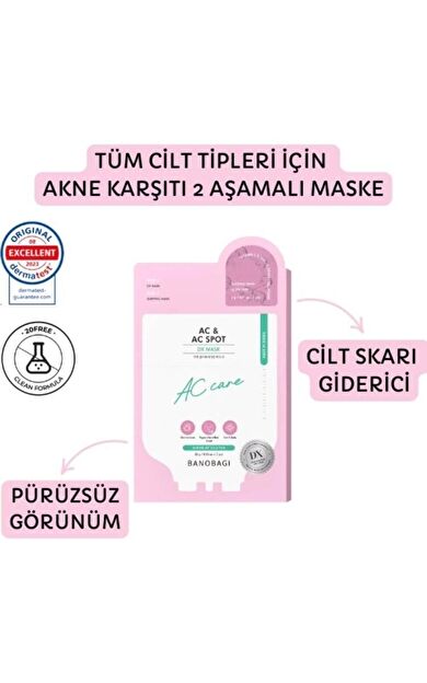 Dx Mask Ac & Ac Spot (AKNE VE SKAR KARŞITI MASKE)
