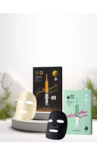 Parlaklık Veren ve Kırışıklık Karşıtı Maske Seti