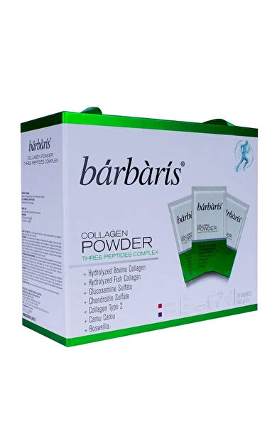 Barbaris Collagen Powder Three Peptides Complex 30 Saşe