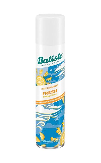 Batiste Fresh Kuru Şampuan - Yağlı Saçlar için Hacim Artırıcı ve Ferahlatıcı Etki, 200 ml