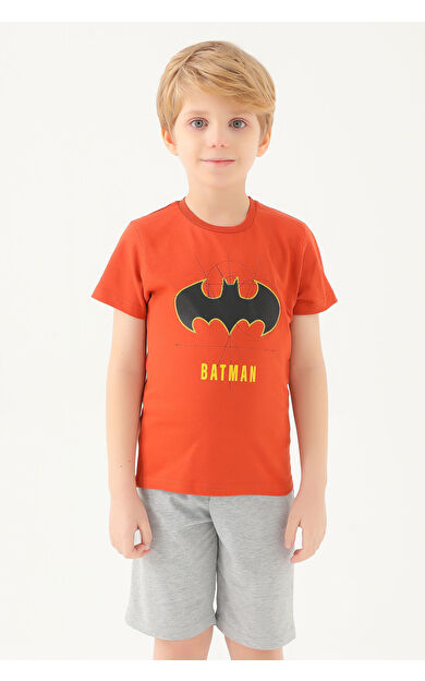 Batman L1580-2 Erkek Çocuk T-Shirt Tarçın Tarçın