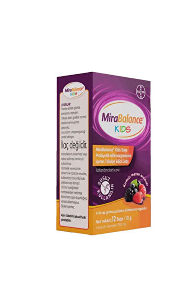 Bayer Mirabalance Kids Probiyotik 12 Saşe