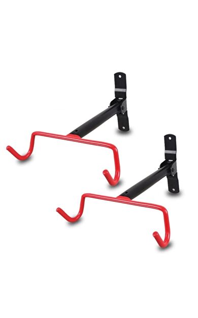 Bisiklet Duvar Askısı Hs-017A ÇİFT KANCALI AYARLI KOLAY MONTAJ