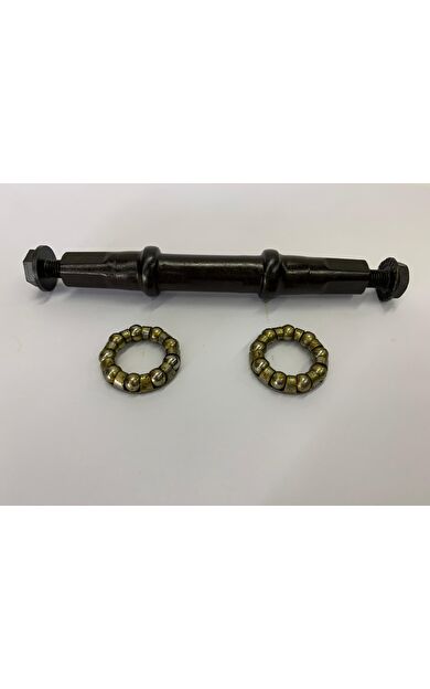 BİSİKLET ORTA YATAK MİL 5 T ORTA GÖBEK MİLİ BİLYALI KÖŞELİ