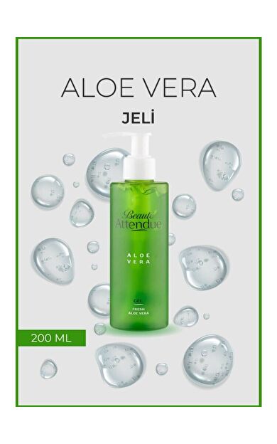Beaute Attendue Ferahlatıcı, Yatıştırıcı Ve Besleyici Aloe Vera Jel
