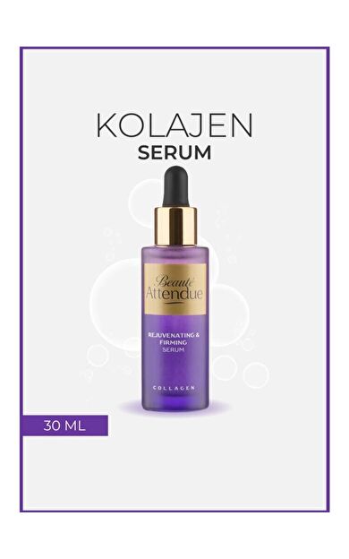 Beaute Attendue Kolajen, Yaşlanma Karşıtı, Gençleştirici, Cildi Sıkılaştırıcı Serum
