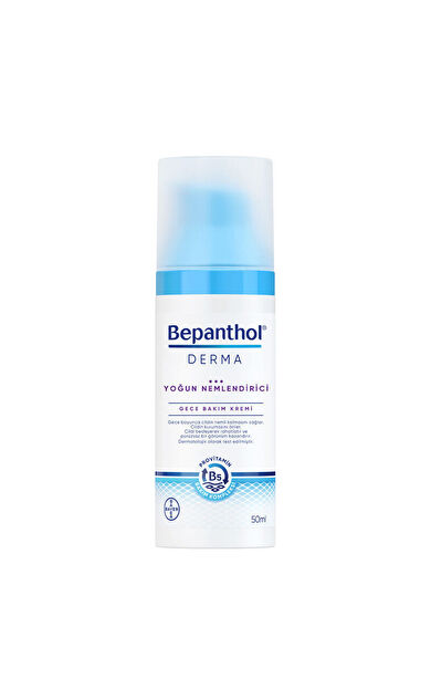 Bepanthol Derma Yoğun Nemlendirici Gece Bakım Kremi 50 ml