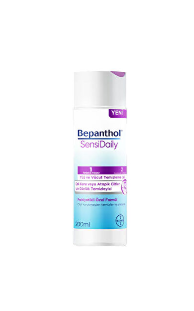 Bepanthol SensiDaily Yüz ve Vücut Temizleme Jeli 200 ml