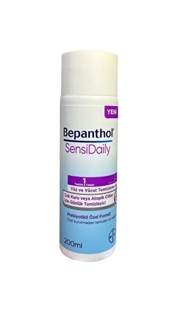 Bepanthol Sensidaily Yüz ve Vücut Temizleme Jeli 200 Ml - SKT:12M