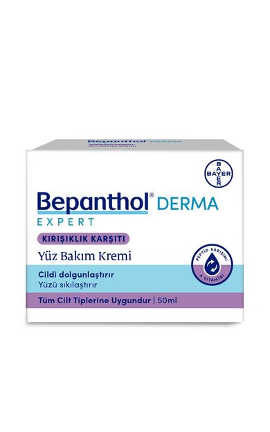 Bepanthol Derma Expert Kırışıklık Karşıtı Yüz Bakım Kremi 50 Ml