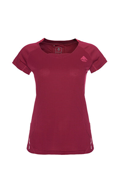 Berg Greyhou Kadın T-Shirt-BORDO