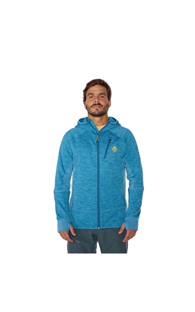 Berg Sirohi Erkek Sweat Ceket-MAVİ