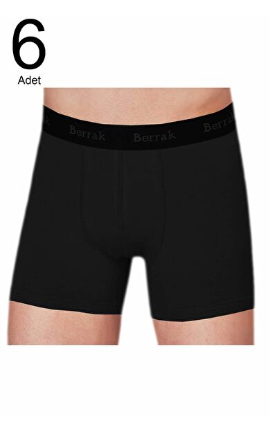 Berrak 4476 Likralı Erkek Boxer 6 Adet