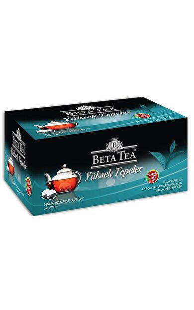 Beta Tea Yüksek Tepeler Demlik Poşet Çay 100 Adet