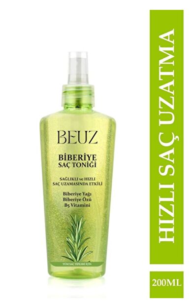 Biberiye Saç Toniği 200 ml Hızlı Ve Sağlıklı Saç Uzatma Etkili