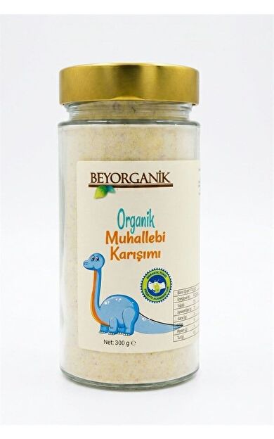 Organik Muhallebi Karışımı 300gr Cam