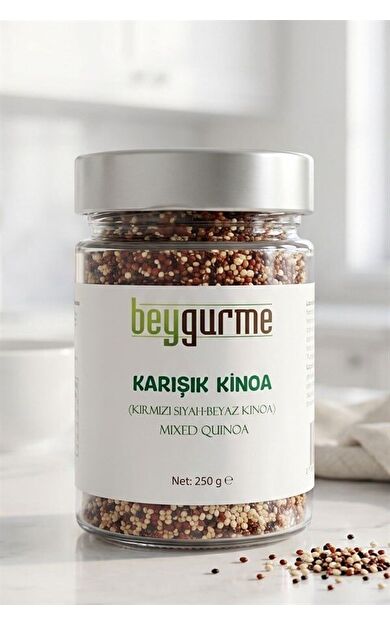 Beygurme Karışık Kinoa (kırmızı-siyah-beyaz Kinoa) 250gr