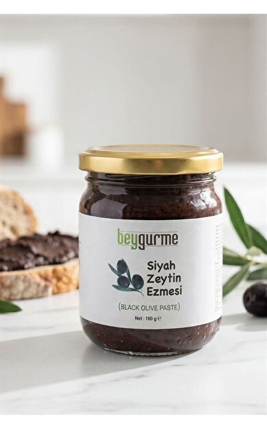 Siyah Zeytin Ezmesi 180 Gr