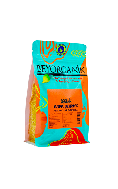 BEYORGANİK Organik Arpa Şehriye 300g