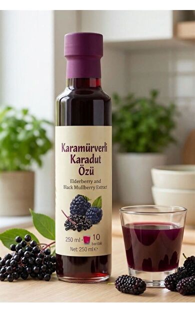 Beygurme Karamürverli Karadut Özü 250ml (pestisit Analizli)