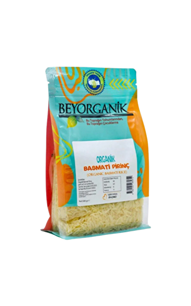 BEYORGANİK Organik Basmati Pirinç 500g