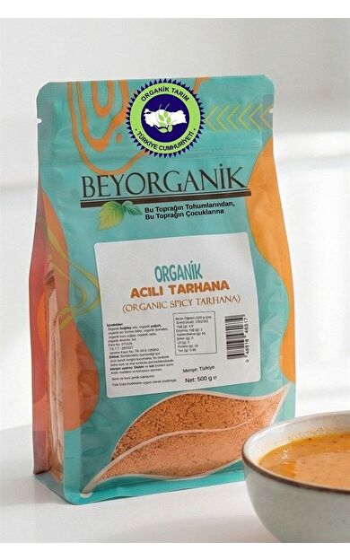 Organik Acılı Tarhana 500gr