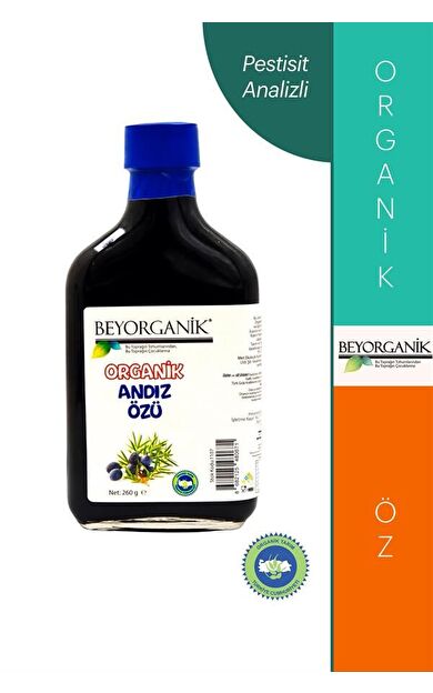 Organik Andız Özü 260gr Soğuk Sıkım       (pestisit Ve Ağır Metal Analizli)