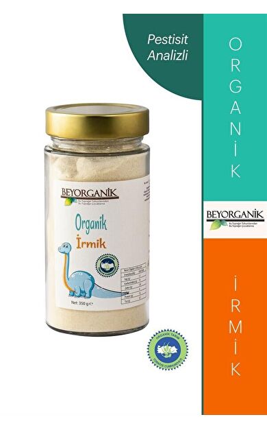 Organik İrmik 350gr (cam)
